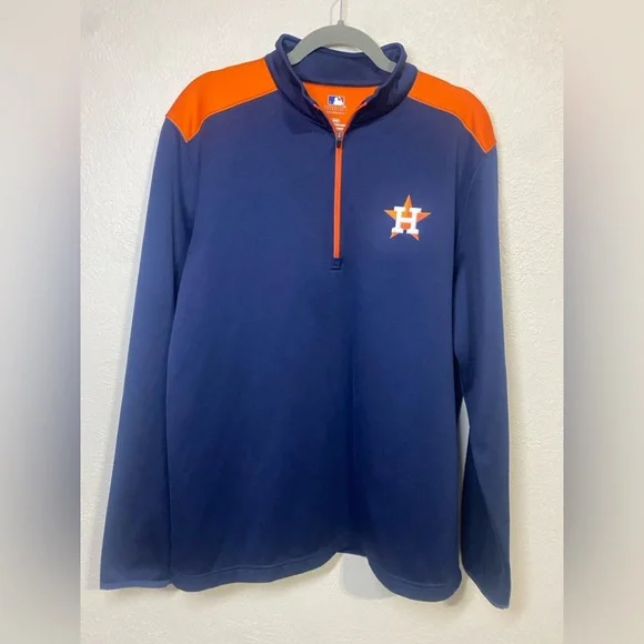 Nike Houston Astros Authentic Collection Performance Half-Zip Top Size L - Picture 8 of 8